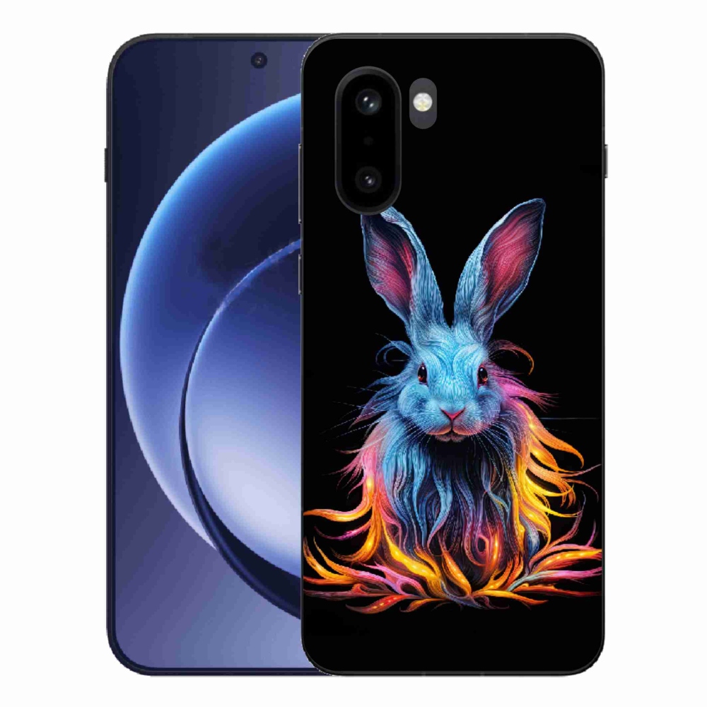 Gélový kryt mmCase na One Plus 15R - abstraktný zajac