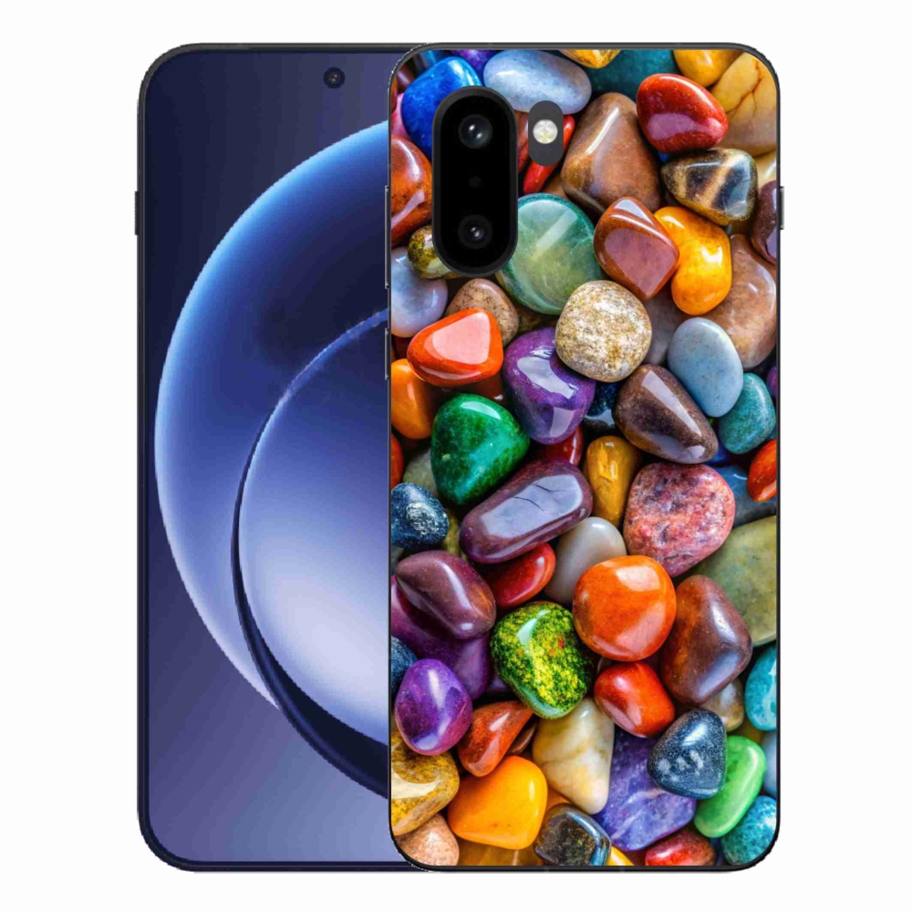 Gélový kryt mmCase na One Plus 15R - farebné kamienky