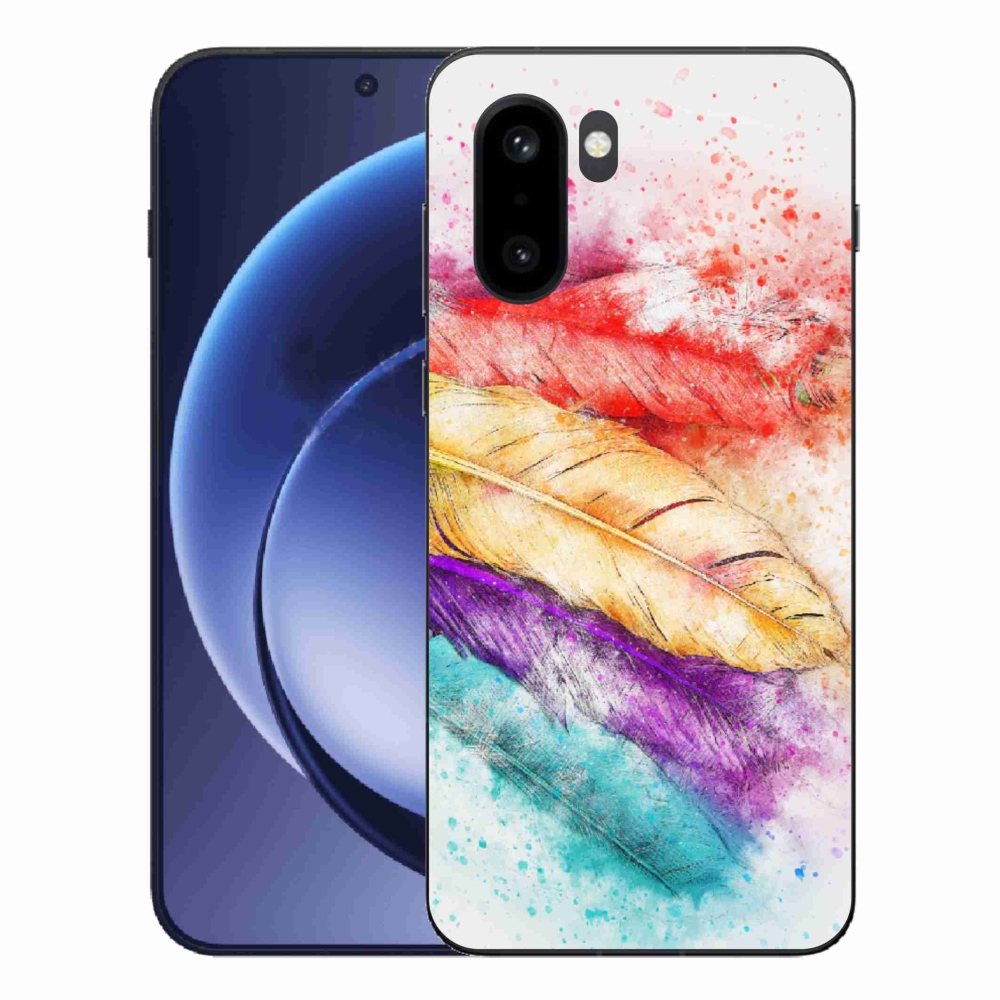 Gélový kryt mmCase na One Plus 15R - farebné perie
