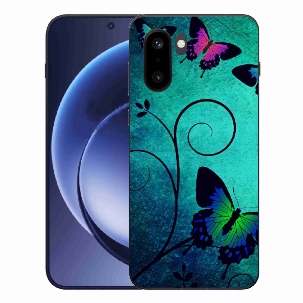 Gélový kryt mmCase na One Plus 15R - farební motýle