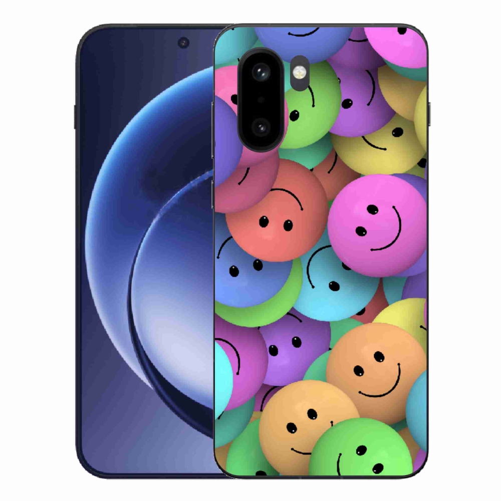 Gélový kryt mmCase na One Plus 15R - farební smajlíci