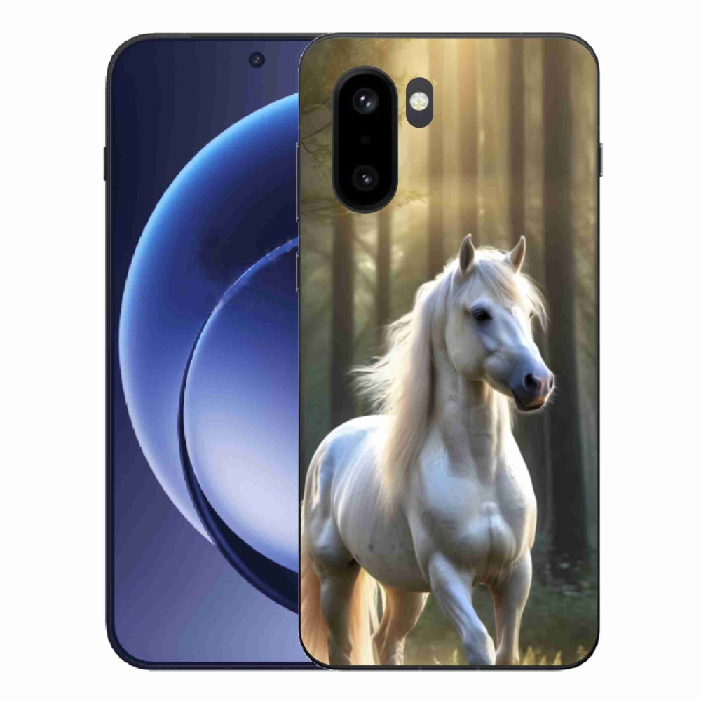 Gélový kryt mmCase na One Plus 15R - biely kôň 3
