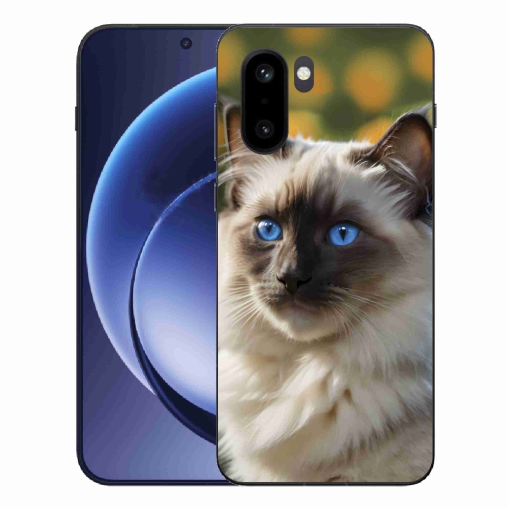 Gélový kryt mmCase na One Plus 15R - biely ragdoll