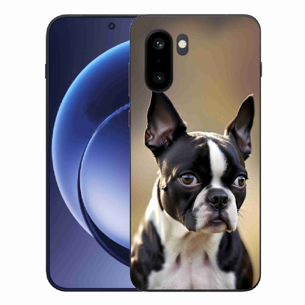 Gélový kryt mmCase na One Plus 15R - bostonský teriér