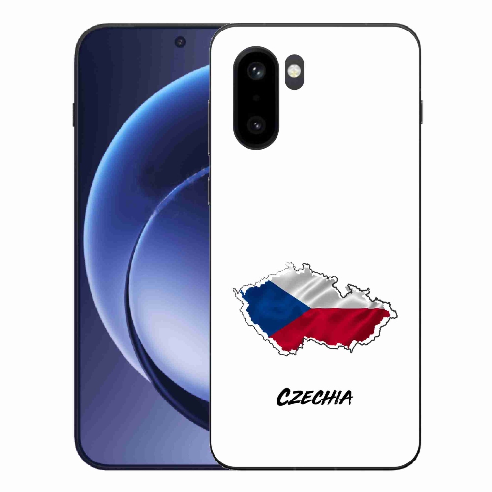 Gélový kryt mmCase na One Plus 15R - Slovakia biele pozadie