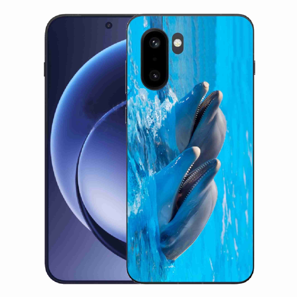 Gélový kryt mmCase na One Plus 15R - delfíny