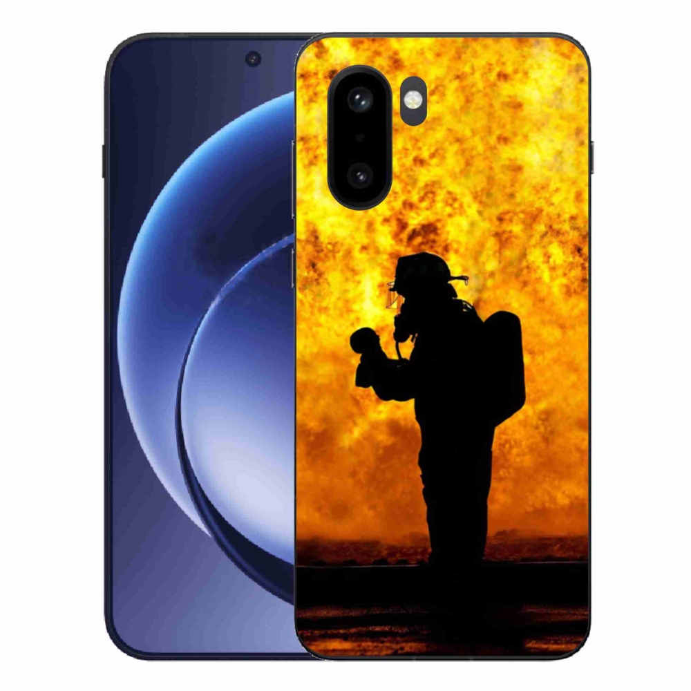 Gélový kryt mmCase na One Plus 15R - hasič