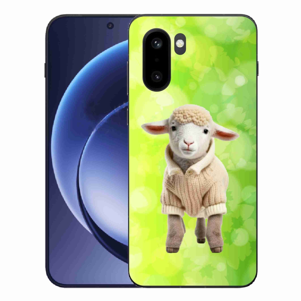 Gélový kryt mmCase na One Plus 15R - jahňa vo svetri