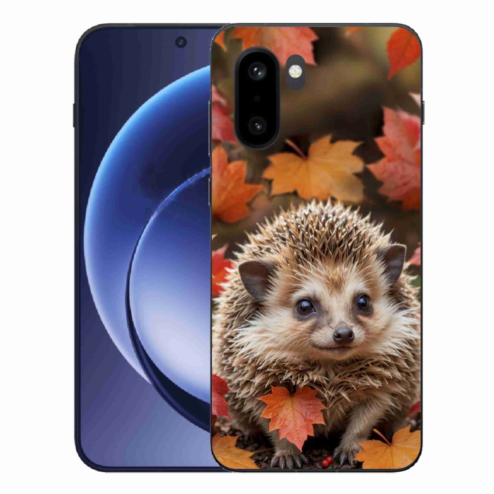 Gélový kryt mmCase na One Plus 15R - ježko v lístii