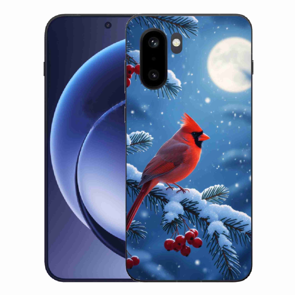 Gélový kryt mmCase na One Plus 15R - kardinál červený