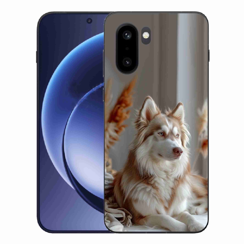 Gélový kryt mmCase na One Plus 15R - pokojný sibírsky husky