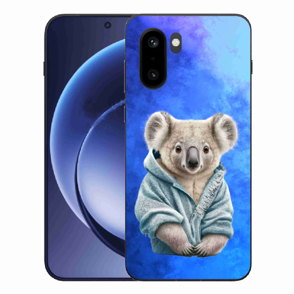 Gélový kryt mmCase na One Plus 15R - koala vo svetri