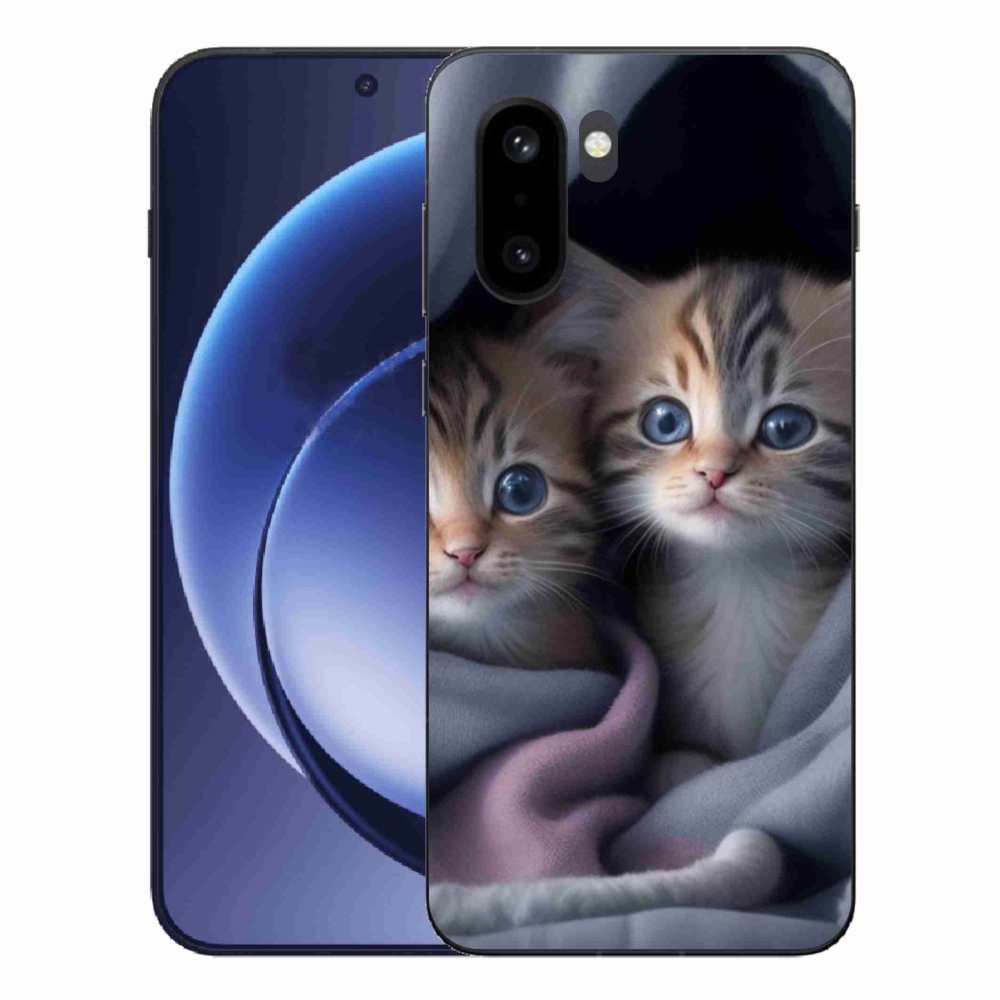 Gélový kryt mmCase na One Plus 15R - mačacie duo 2