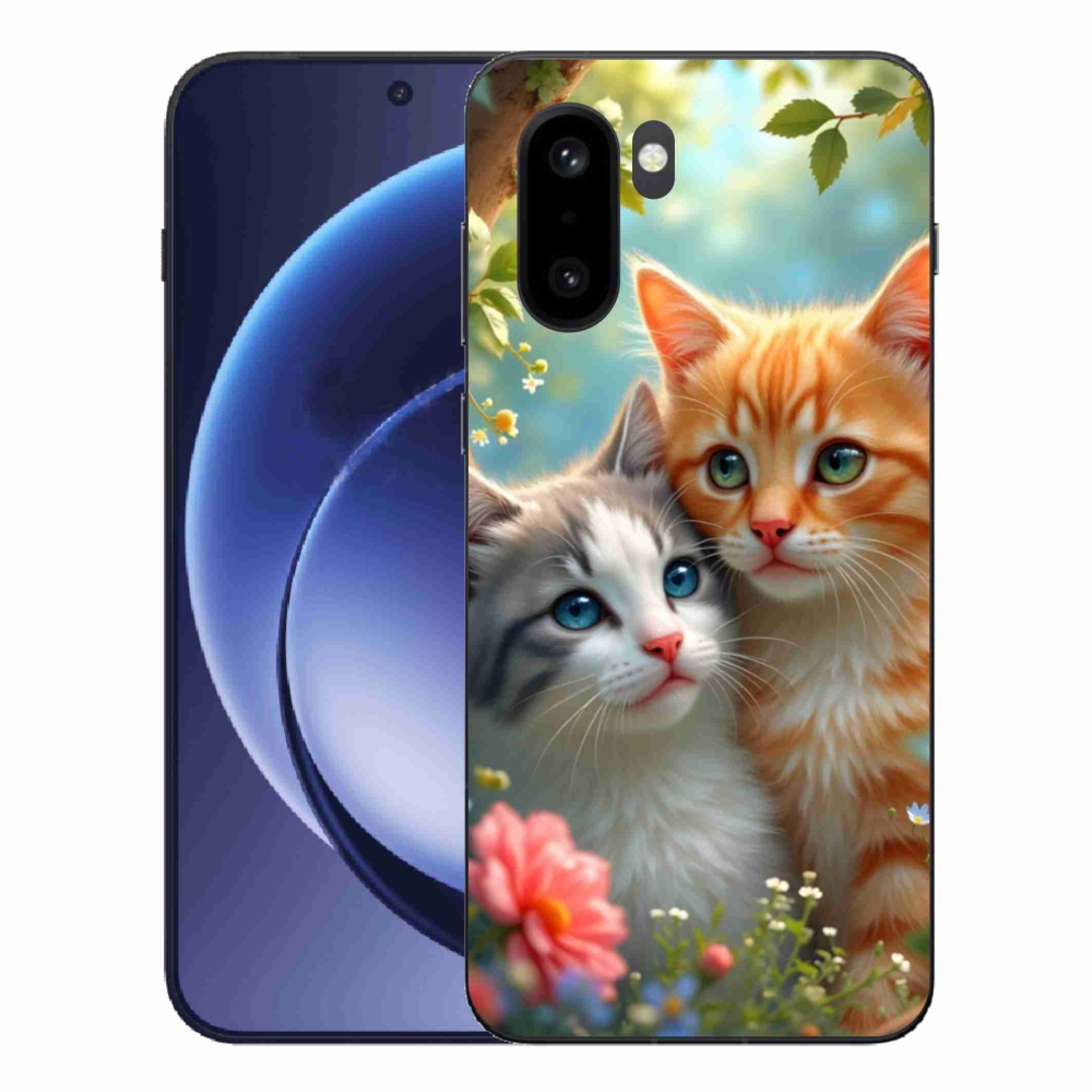 Gélový kryt mmCase na One Plus 15R - mačacia láska 2
