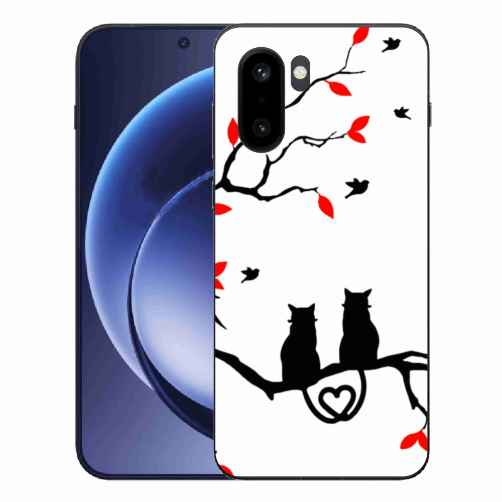 Gélový kryt mmCase na One Plus 15R - mačacia láska