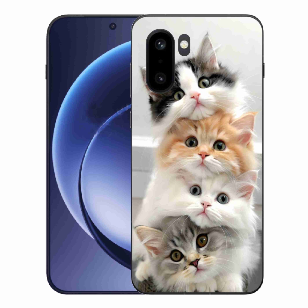 Gélový kryt mmCase na One Plus 15R - mačacia partia
