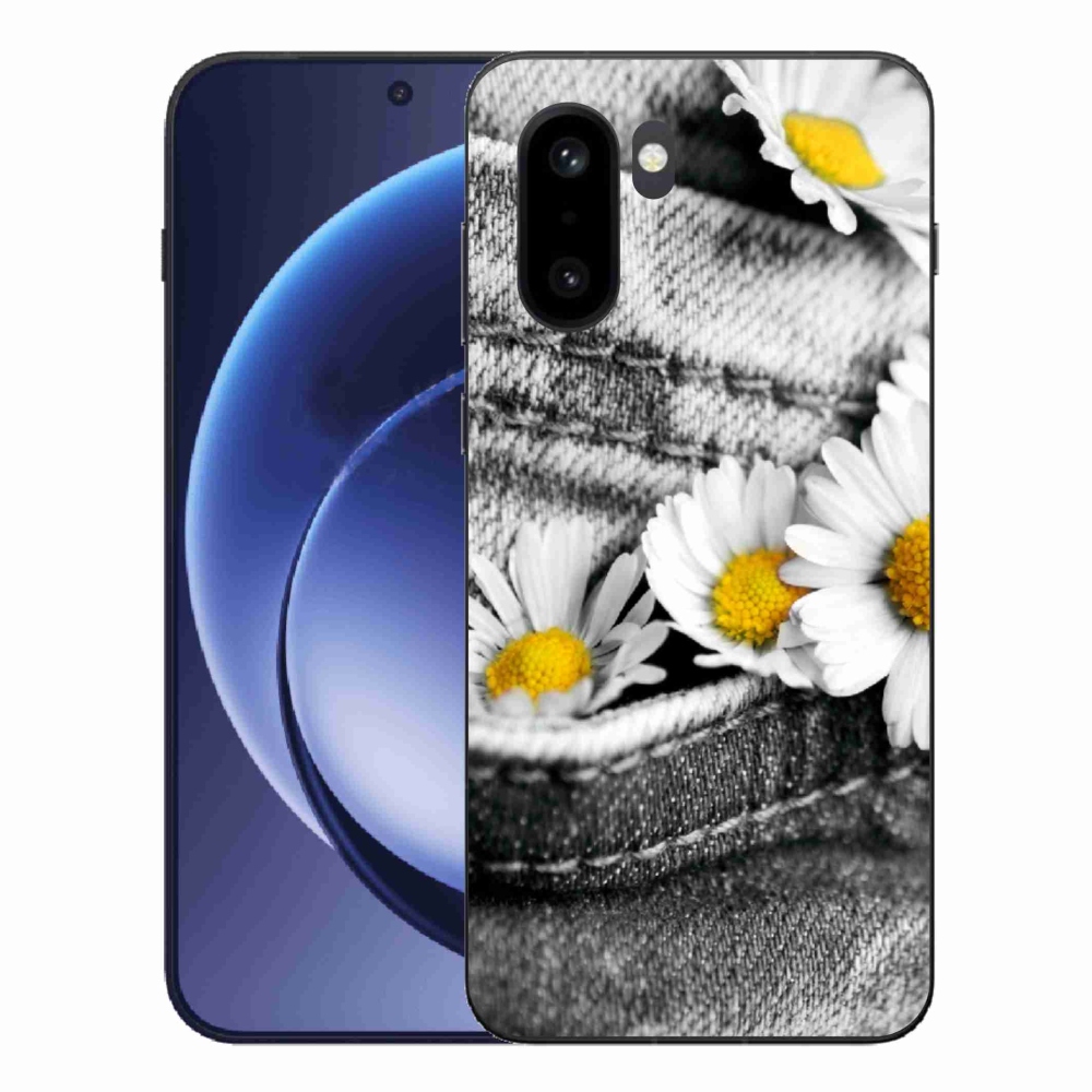 Gélový kryt mmCase na One Plus 15R - margaréty