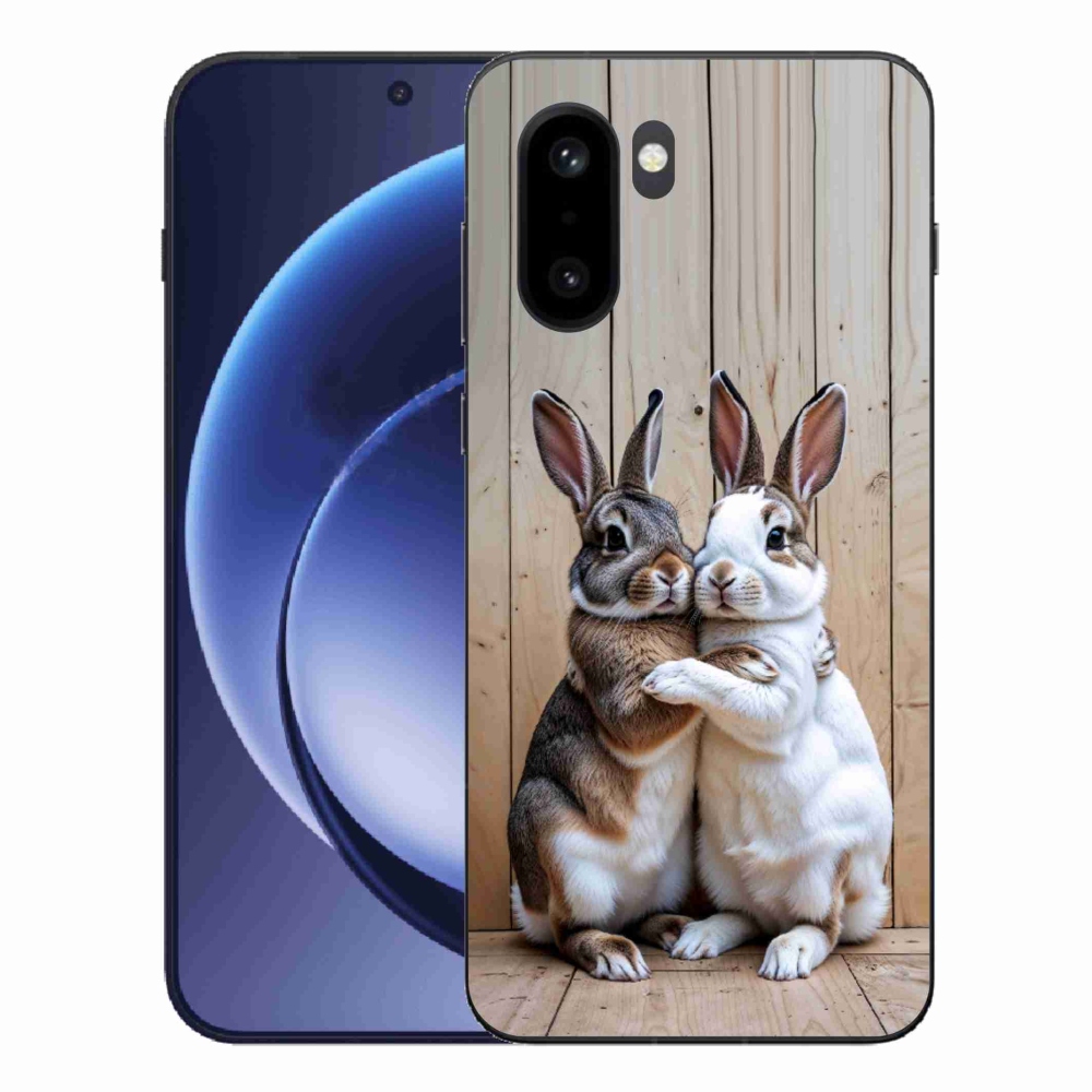Gélový kryt mmCase na One Plus 15R - králičie pár