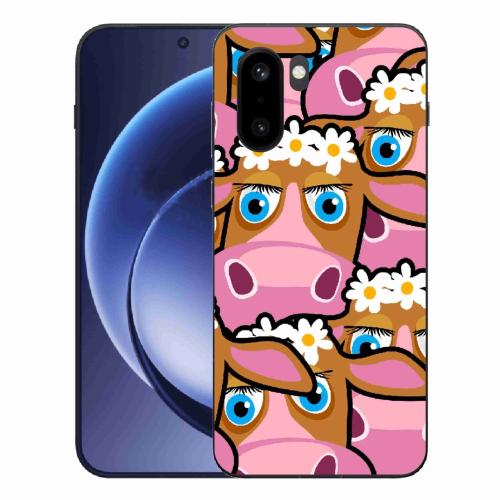 Gélový kryt mmCase na One Plus 15R - kreslené kravičky