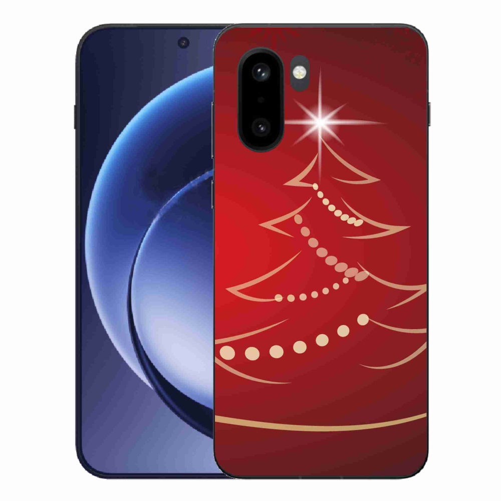 Gélový kryt mmCase na One Plus 15R - kreslený vianočný stromček