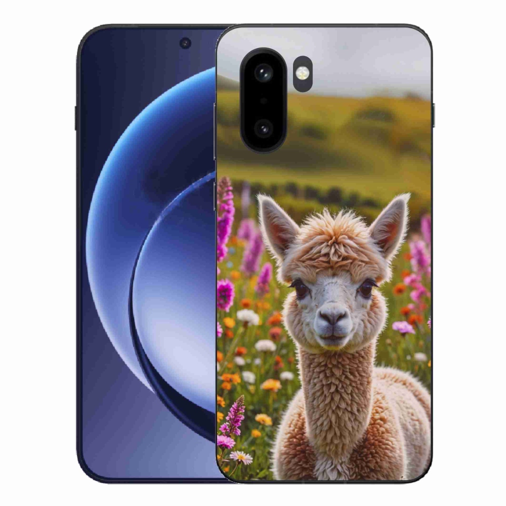 Gélový kryt mmCase na One Plus 15R - lama na lúke