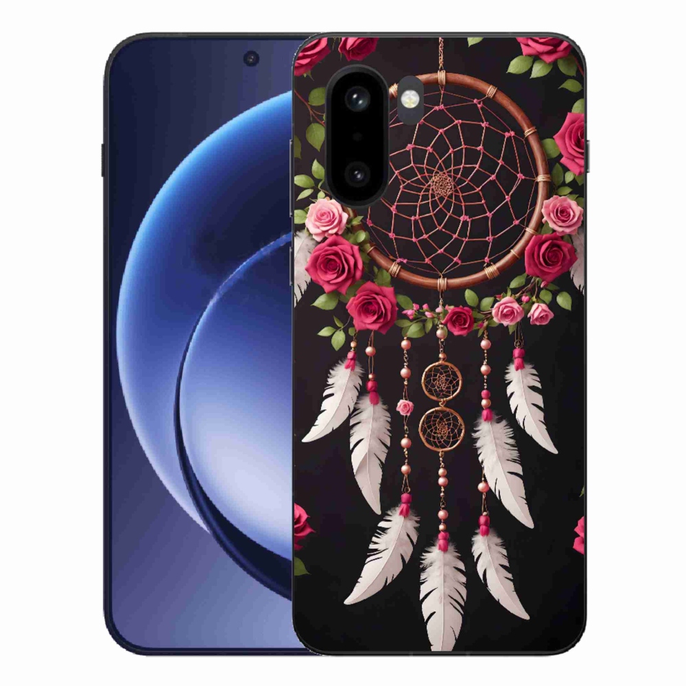 Gélový kryt mmCase na One Plus 15R - lapač snov s ružami