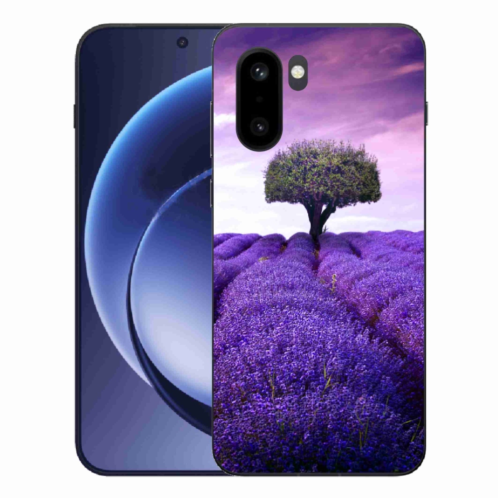 Gélový kryt mmCase na One Plus 15R - levanduľová lúka