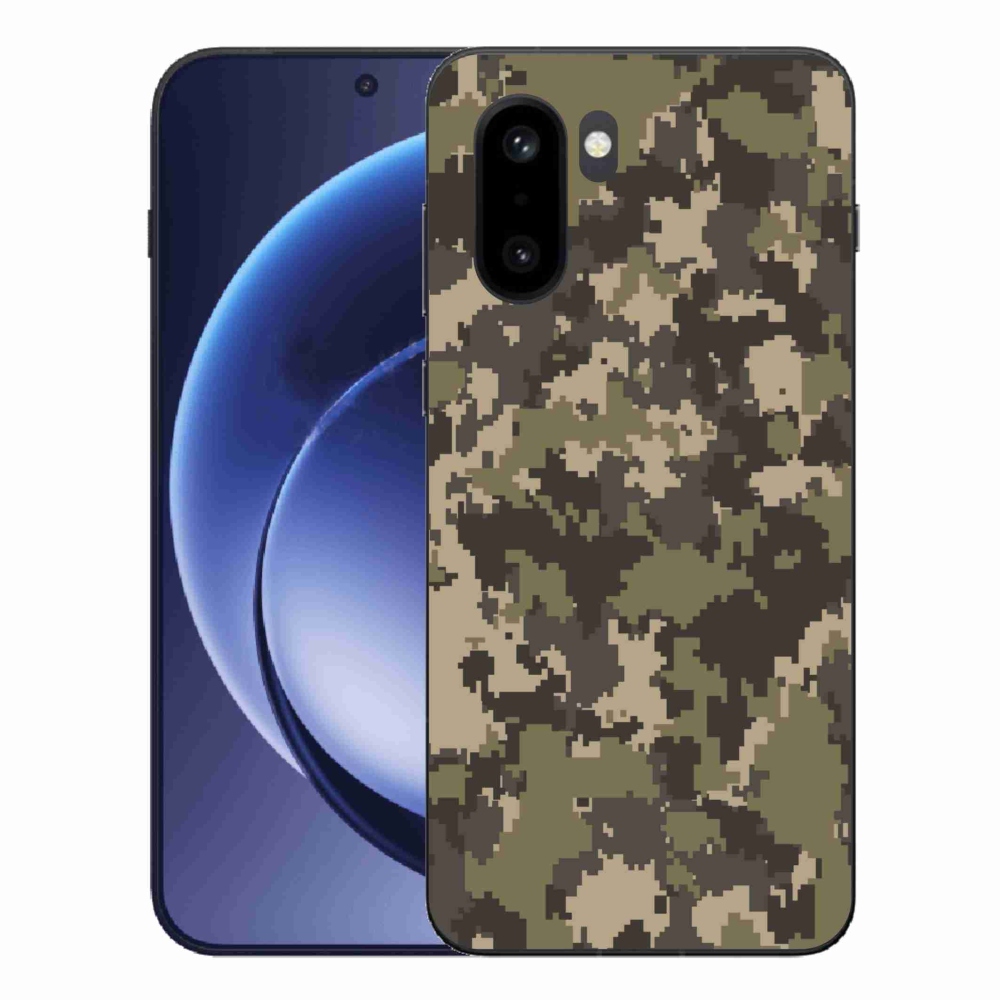 Gélový kryt mmCase na One Plus 15R - maskáčový vzor 12