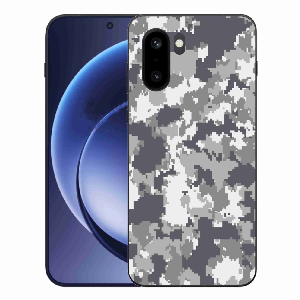 Gélový kryt mmCase na One Plus 15R - maskáčový vzor 2