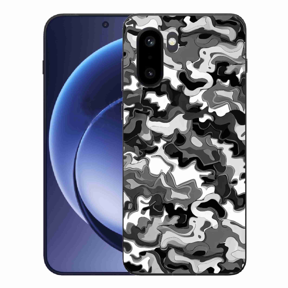 Gélový kryt mmCase na One Plus 15R - maskáčový vzor 3