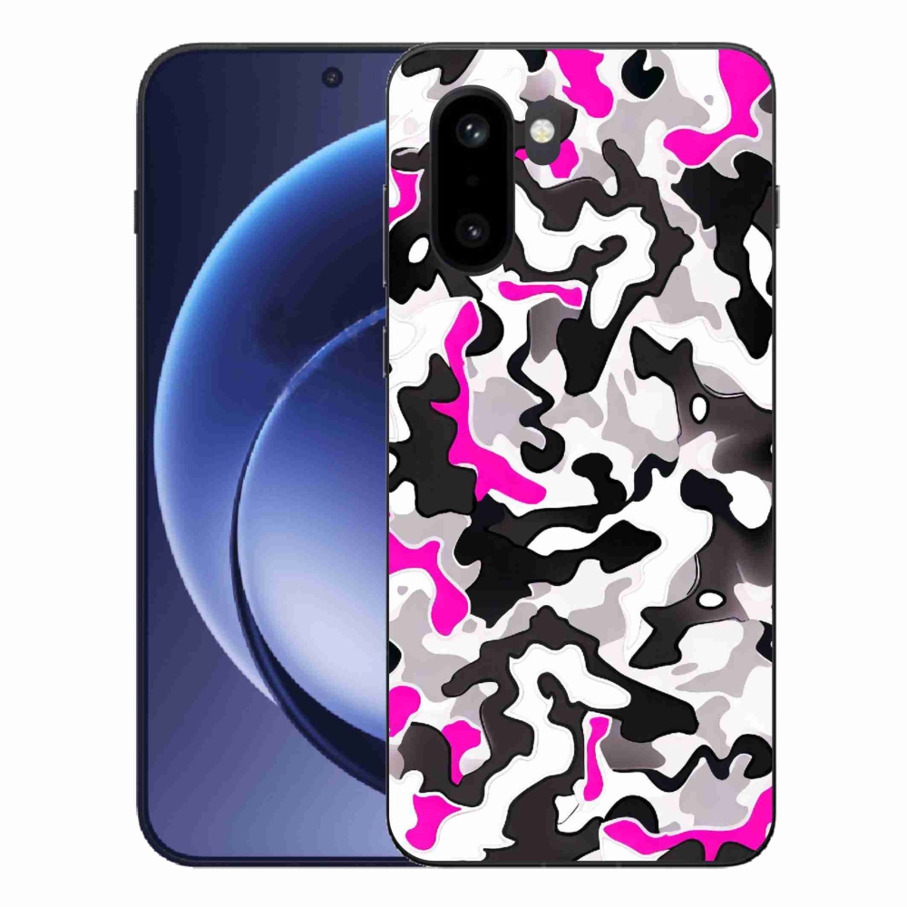 Gélový kryt mmCase na One Plus 15R - maskáčový vzor 5