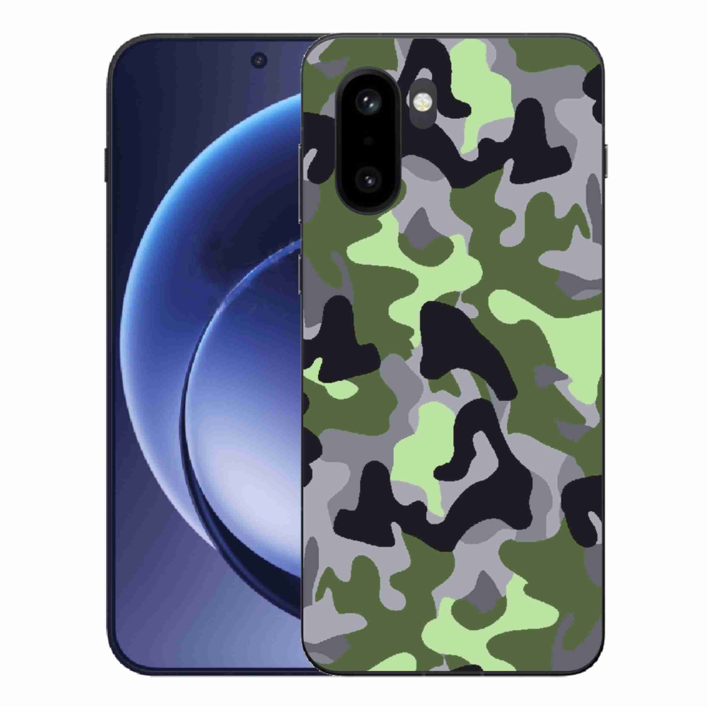 Gélový kryt mmCase na One Plus 15R - maskáčový vzor 7