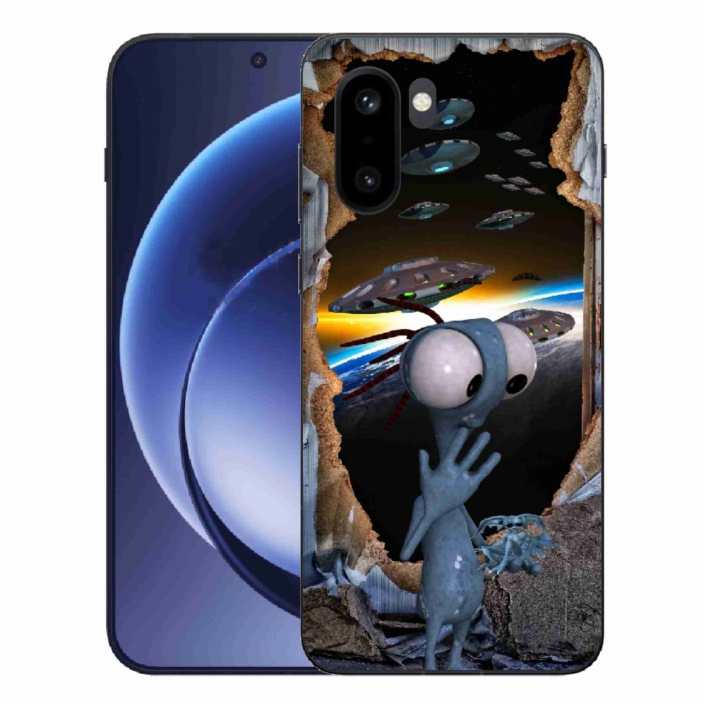 Gélový kryt mmCase na One Plus 15R - mimozemšťan