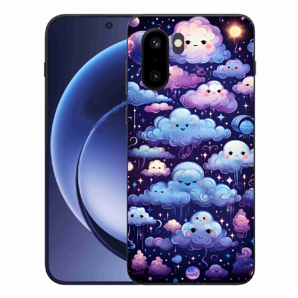 Gélový kryt mmCase na One Plus 15R - mráčiky