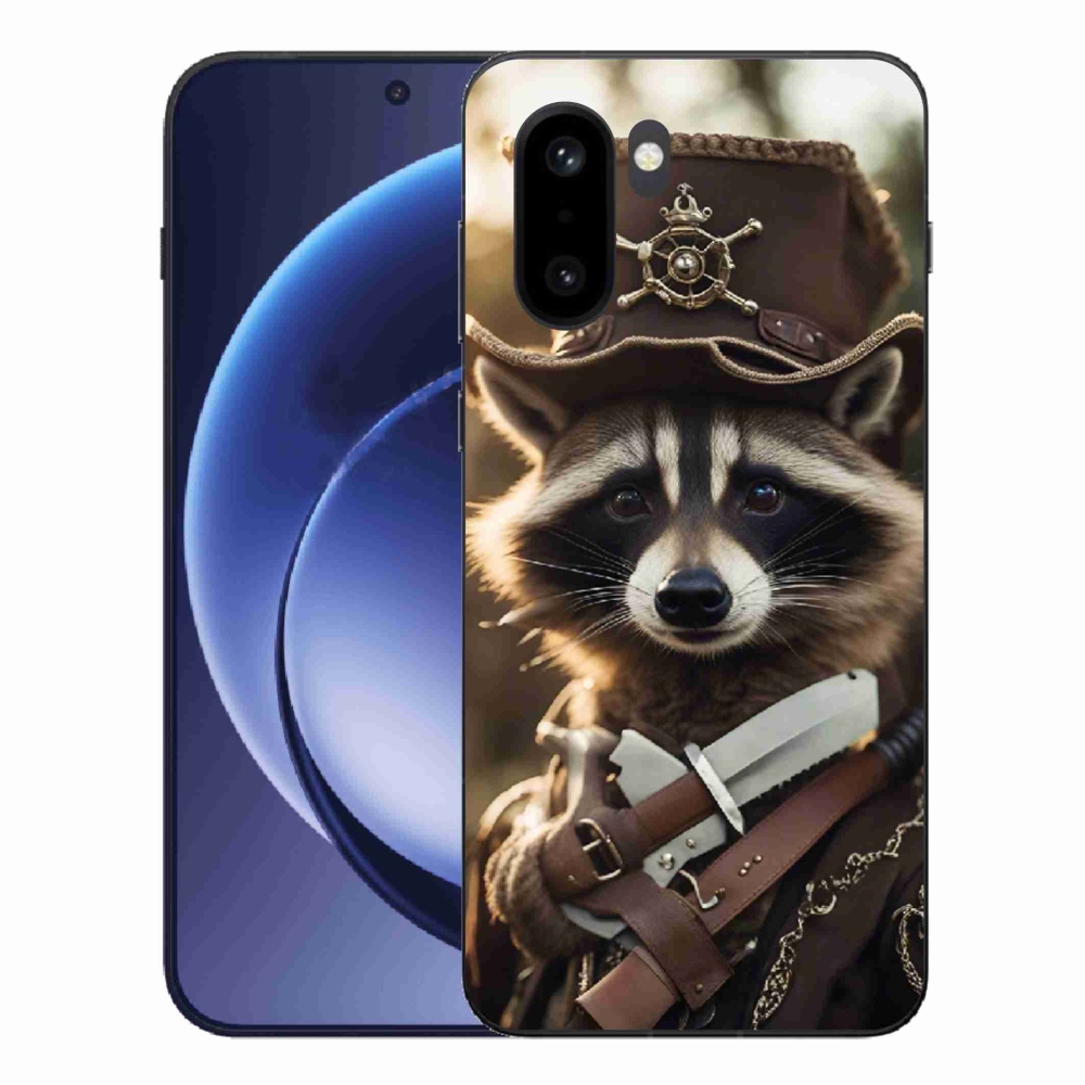 Gélový kryt mmCase na One Plus 15R - mýval v uniforme
