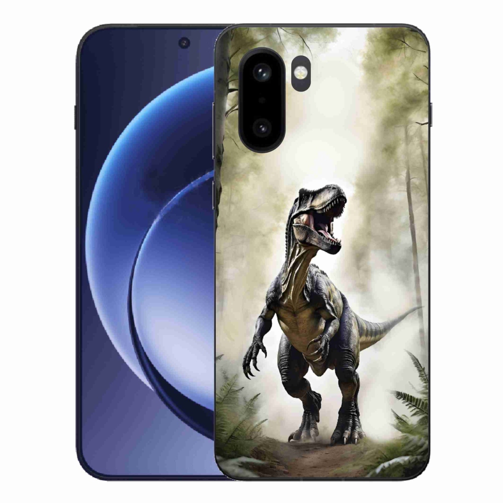 Gélový kryt mmCase na One Plus 15R - naštvaný T-Rex