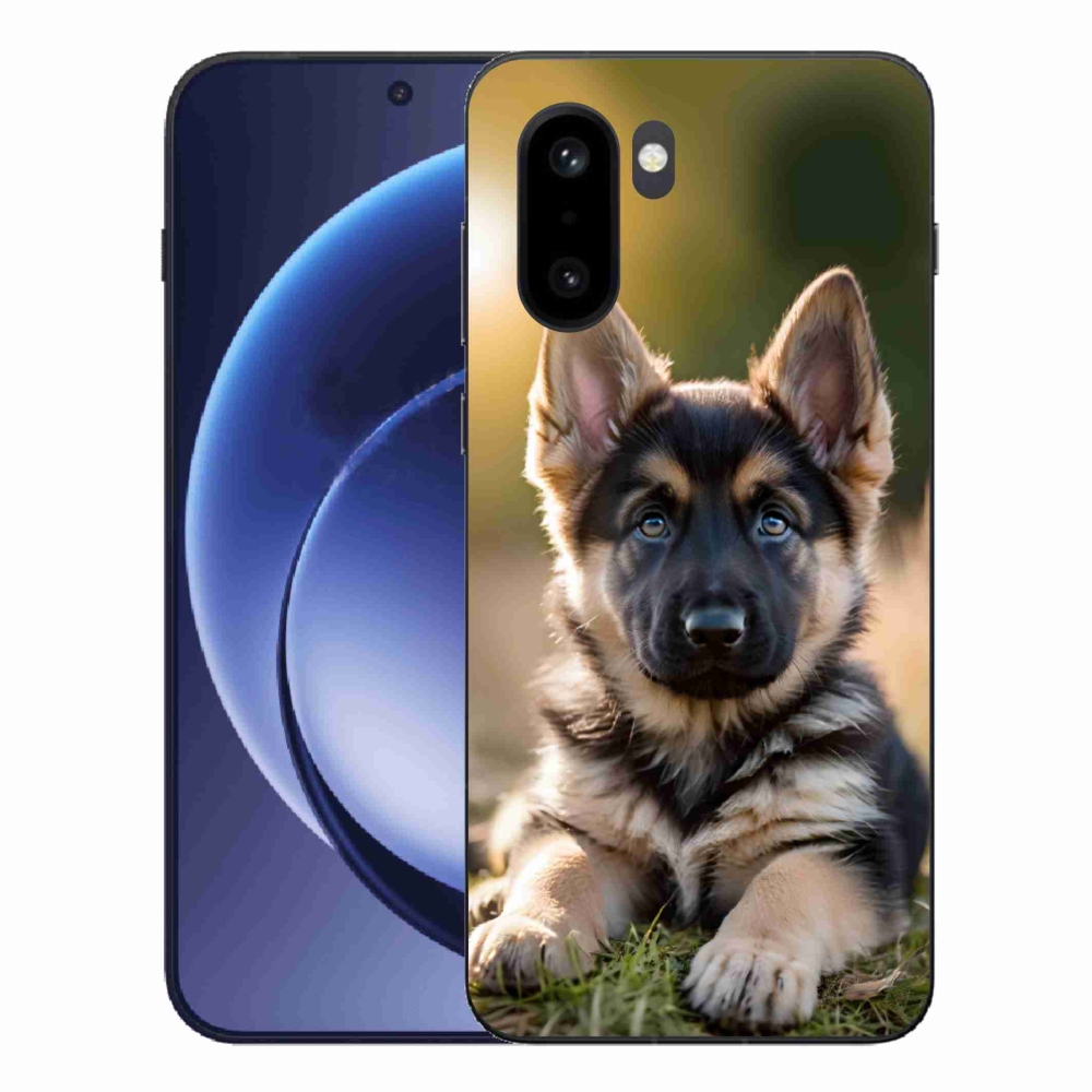 Gélový kryt mmCase na One Plus 15R - nemecký ovčiak v prírode