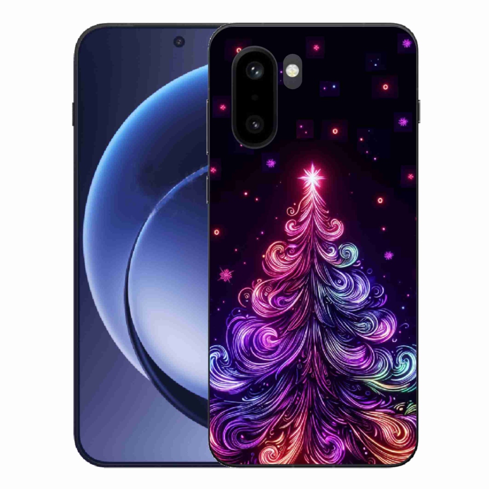 Gélový kryt mmCase na One Plus 15R - neónový vianočný stromček 1
