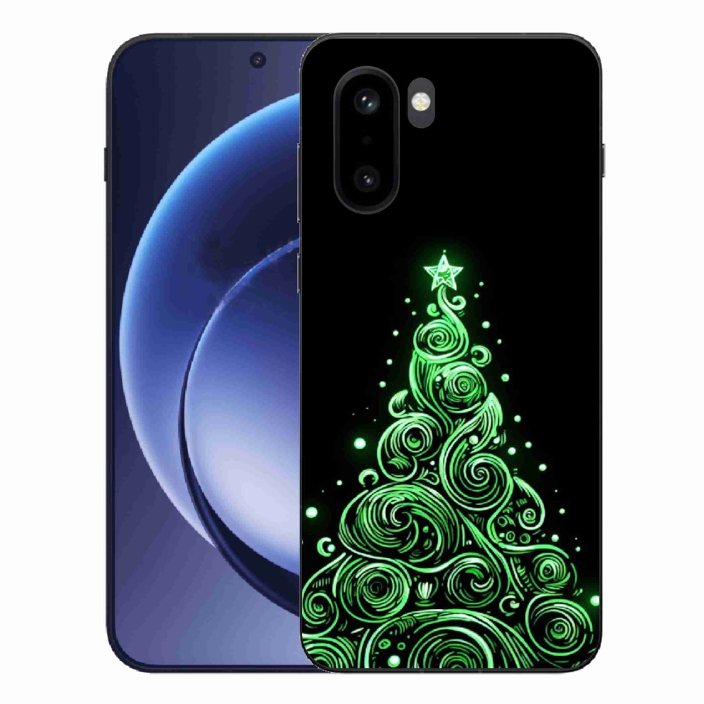 Gélový kryt mmCase na One Plus 15R - neónový vianočný stromček 3