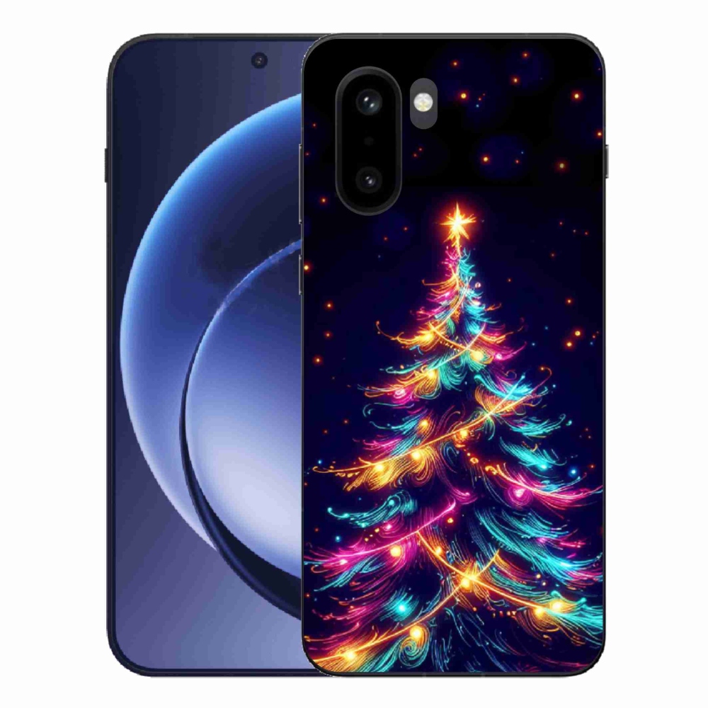 Gélový kryt mmCase na One Plus 15R - neónový vianočný stromček