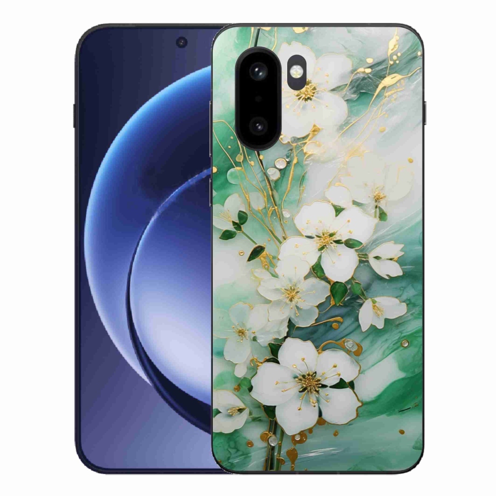 Gélový kryt mmCase na One Plus 15R - nežné kvety