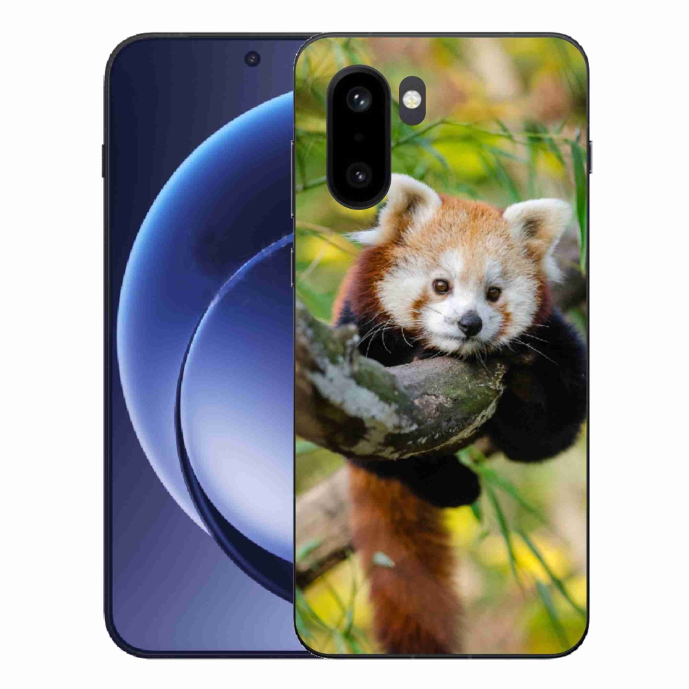 Gélový kryt mmCase na One Plus 15R - panda červená