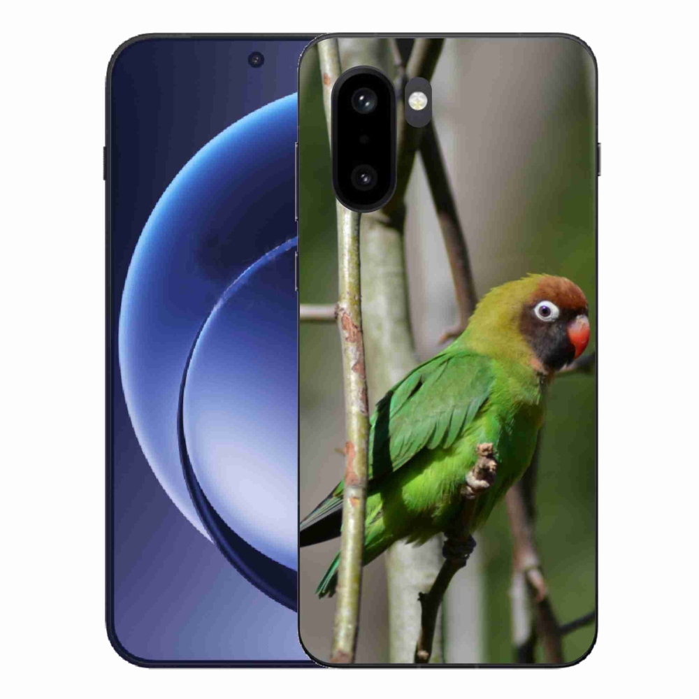 Gélový kryt mmCase na One Plus 15R - papagáj agapornis