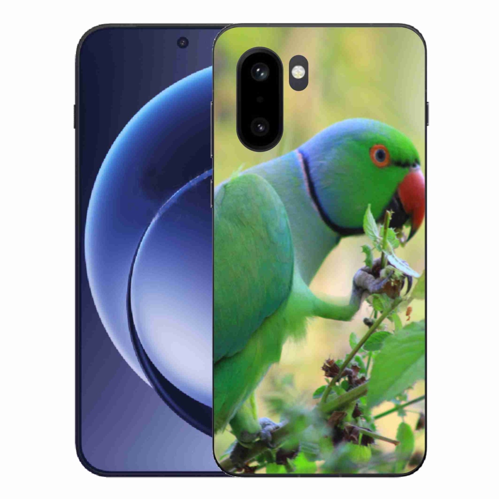 Gélový kryt mmCase na One Plus 15R - papagáj Alexandr