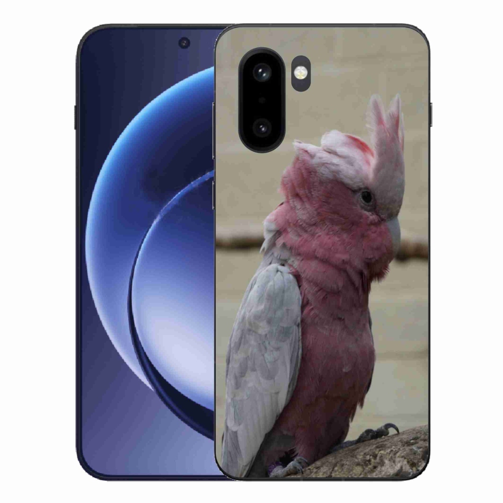 Gélový kryt mmCase na One Plus 15R - papagáj kakadu ružový