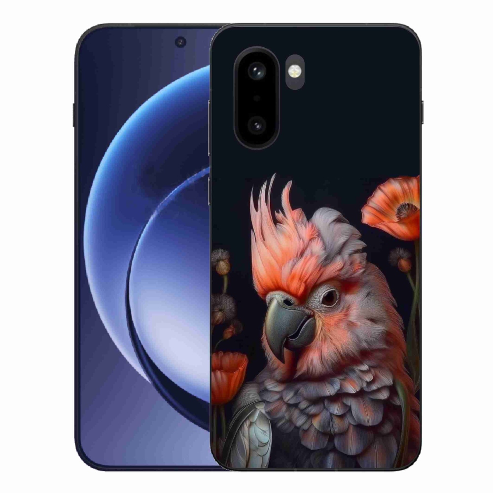Gélový kryt mmCase na One Plus 15R - papagáj kakadu vo farbách