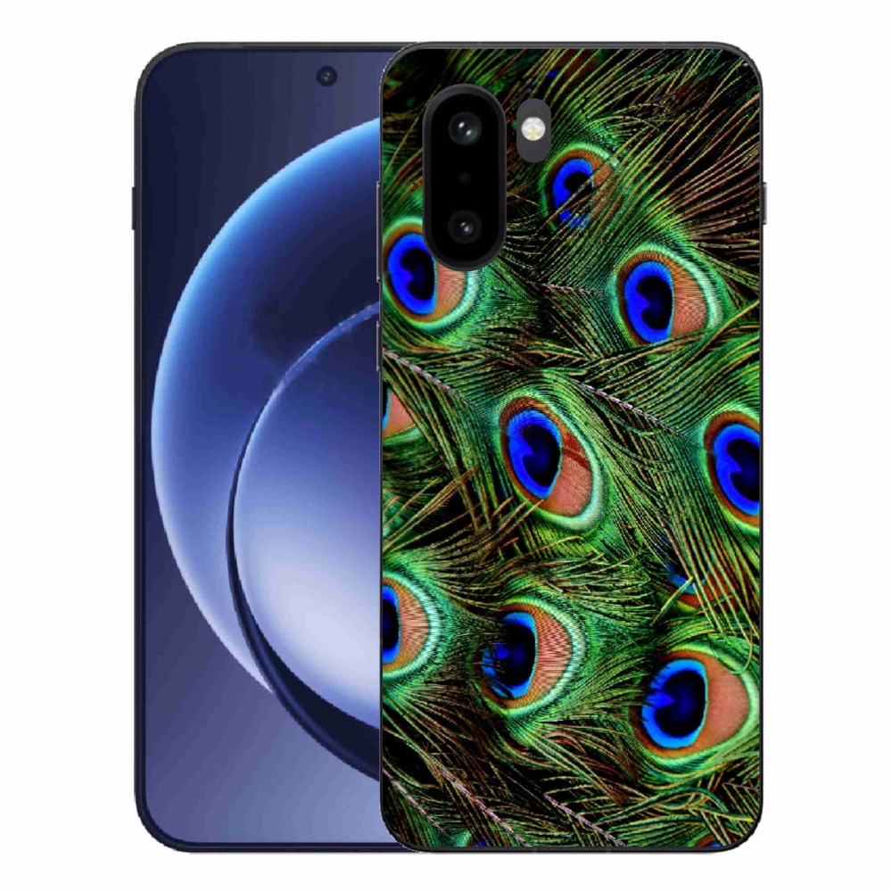Gélový kryt mmCase na One Plus 15R - pávie perie