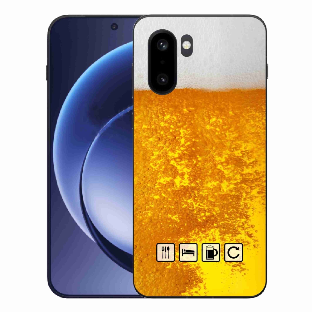 Gélový kryt mmCase na One Plus 15R - pivný motív 3