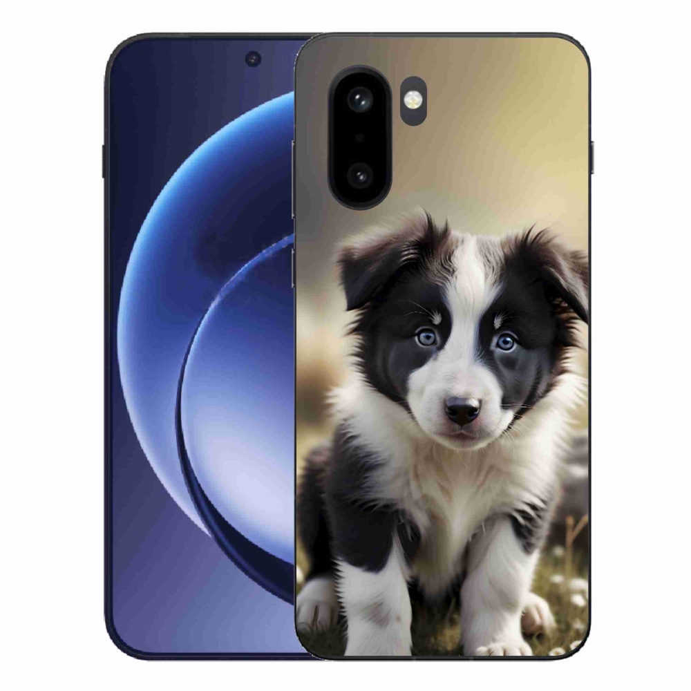 Gélový kryt mmCase na One Plus 15R - roztomilá border kólia