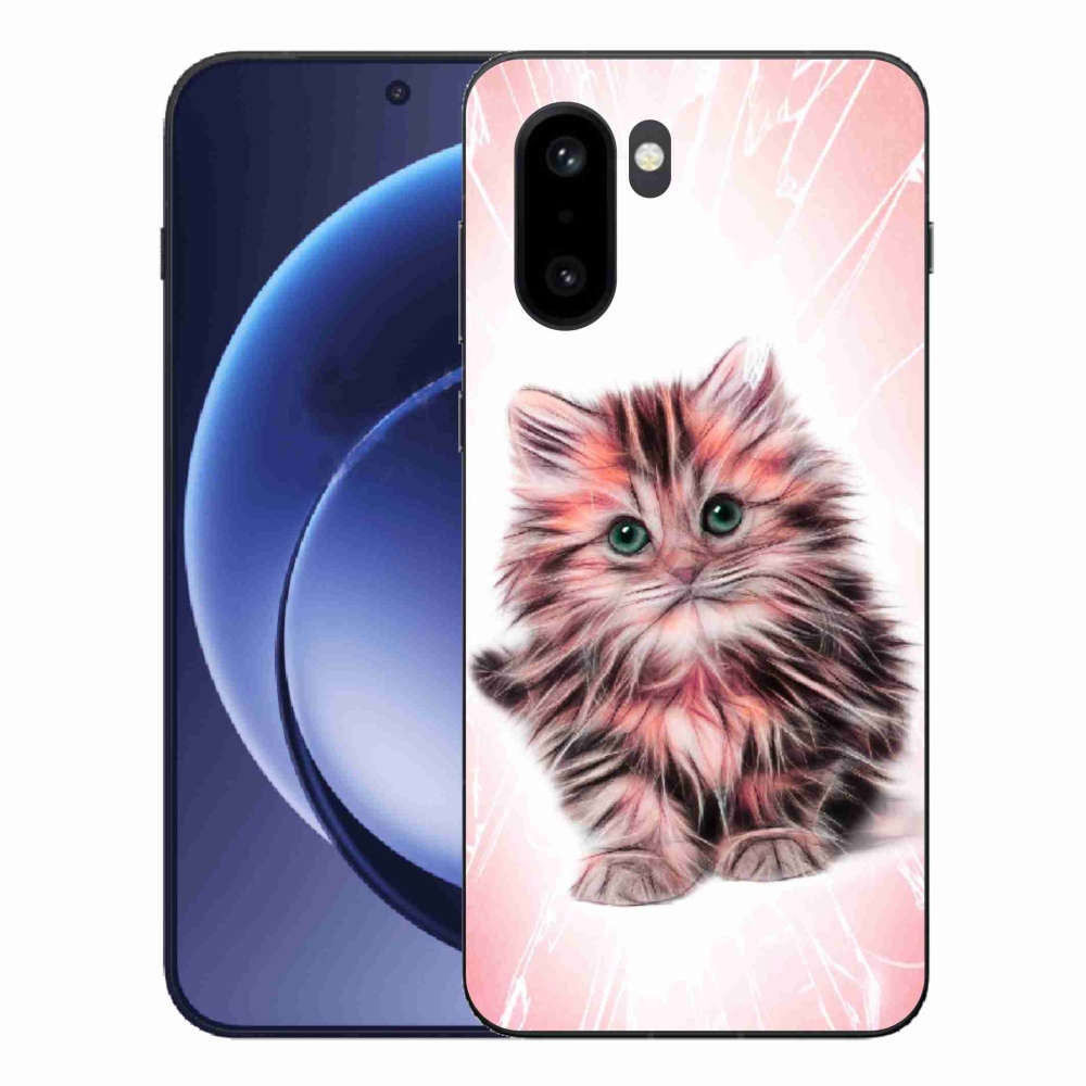 Gélový kryt mmCase na One Plus 15R - roztomilé mačiatko